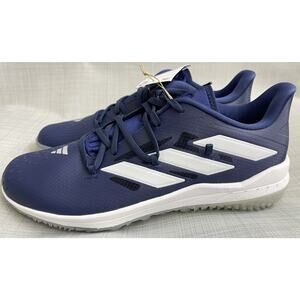 Adidas Adizero Afterburner 9 Men Size 8 Turf Baseball Shoes Navy Blue IG2323